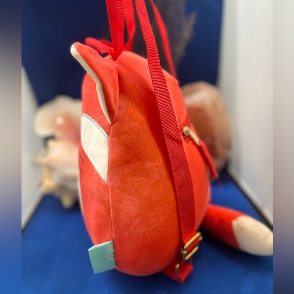 $28.00 NWOT Squishmallows Fifi the Fox 14”Backpack - Hand Wash Only - Picture 3 of 9